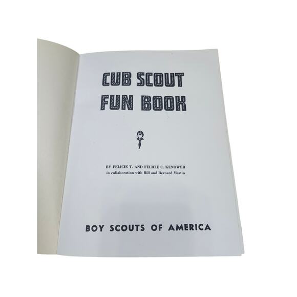 Vintage 1959 Cub Scout Fun Book Hardcover Boy Scouts Of America BSA Americana - Picture 6 of 8